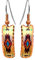 Western Kolibri Ohrringe für Frauen Handgemacht Kupfer Rechtangler Form Vogel Ohrringe Kolibri Liebhaber FRONT LINE JEWELRY Hänger