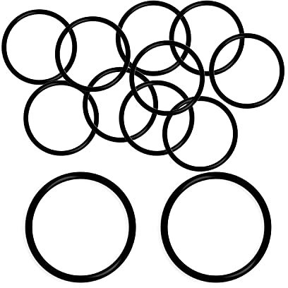 Othmro 10 Stück Nitrilkautschuk-O-Ringe, 5 mm Drahtdurchmesser 70 mm OD metrische Dichtung, Nitril-NBR-Gummi-Unterlegscheiben für Öl- oder Luftdichtung, professionelle Sanitär-, Autoreparatur-