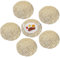 PVC Tovagliette Set di 6 Decorazione per Tavolo da Pranzo da Tavola Lavabili Non-scivolose Resistenti al Calore per Hotels Ristorante Catering