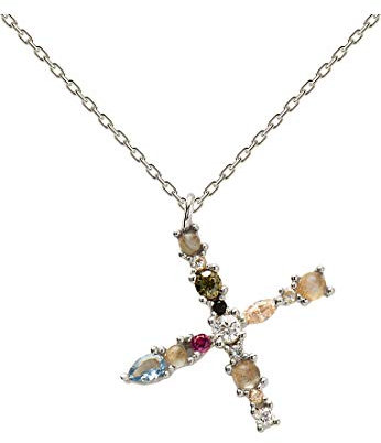 PD Paola Damen-Kette 925er Silber Labradorit One Size X 32012149
