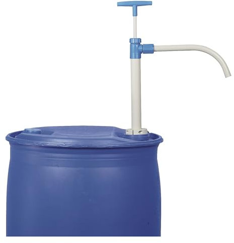 kaiserkraft | PP Fass-Handpumpe | mit Auslaufbogen | Eintauchtiefe 800 mm | 260 ml/Hub