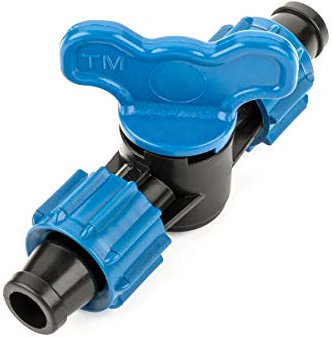 LST Absperrhahn Verbindungsstück Bewässerungssystem Schlauchkupplung Ø 17x17 mm