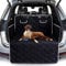 Toozey Complete Car Boot Protector for Dogs XL(208*138cm), 4 Layers Quilted & Durable Car Boot Dog Blanket with Side and Bumper Protector, Tearproof/Waterproof/Slip-proof/Hair-proof, Easy Care, Black
