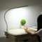 QJUZO 12W LED Klemmlampe Kinder Bett Klemmleuchte,Touch 5 Helligkeit dimmbar, 360° Flexibler Weiß Schwanenhals Lampe,4000K Leselampe Schreibtisch für Lesen Büro Buch Kinderzimmer,1,8m Kabel