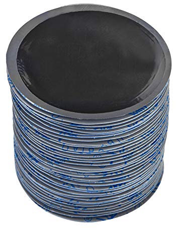 Parche de reparación de neumáticos, Yctze 36 piezas/caja 80 mm Redondo Caucho natural Reparación de pinchazos de neumáticos Parche frío Parches sin cámara Parches sin cámara 4x4parc Neumati Parche d