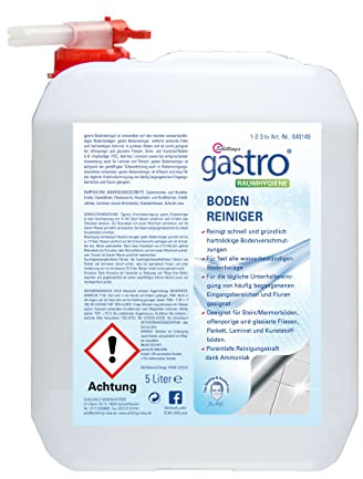 Schilling's gastro Bodenreiniger Bodenpflege Entfernt hartnäckige Bodenverschmutzungen (5 Liter)