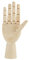 Schaufensterpuppe aus Holz, Flexible Holzfinger, Rechte Linke Hände Zum Zeichnen von Künstlerbedarf, Skulptur(7 in-Rechte Hand)