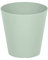 ACCURAE 16cm Round Pot Plant Cover.Available in a selection of contemporary colours with a high-gloss finish, they will add a touch of chic to any room. (SILVER SAGE)