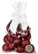 Weihnachtskugeln und Formen Kunststoff 5-7cm 30er Set mit Glitzer Christbaumkugeln Berry Kiss