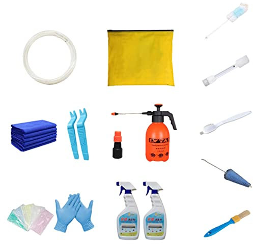 VENTDOUCE Waterproof Air Conditioner Cleaning Kit | Air Conditioner Cleaning - A/C Cleaning Tool Kit For Wall-Mounted Air Conditioners, Waterproof