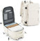 SZLX Sac à Dos Voyage Cabine 40x20x25 Ryanair Bagage Cabine 40x20x25 pour Ryanair Sac de Voyage Bagage à Main Avion Femme Sac à Dos Ordinateur Portable Imperméable Sac à Voyage Homme 20L Beige