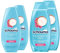 Schauma Feuchtigkeits-Shampoo Feuchtigkeit & Glanz (2x 400 ml) reinigt die Kopfhaut sanft für glänzendes & gesund aussehendes Haar & Spülung (2x 250 ml) Haarspülung mit Reiswasser