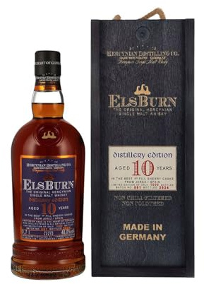 Generisch ElsBurn 10 Jahre - Distillery Edition Batch 001 2024 - The Original Hercynian Single Malt Whisky (1x0,7l)