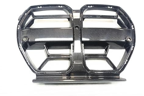 Front Kühlergrill Für M3 G80 Für M4 G82 G83 2021-2024 Auto Oberen Stoßfänger Ansaughaube Rahmen Mesh Grid Kit Front Niere Grill Grille Nebelscheinwerfer Gitter