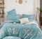 Essina Duvet Cover Set – 3 Pcs Double Duvet Cover Set with Quilt Cover and Pillow Sham – 620 Thread Count– Soft Cotton Duvet Cover Double – Luxurious Cotton Double Duvet Set – Sakura