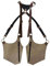 Dickly Leder Anti-Diebstahl-Schulter Holster Pouch Unterarm Holster Tasche Einstellbare Schulter versteckte Pack Tasche für Outdoor-Reisen，#18