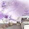 Wallpaper Carta Da Parati Murale Effetto Fiori Lilla 150 x 105 cm Fotomurali Sfondo Murale Decorazione Soggiorno Camera De Letto Sala Ufficio