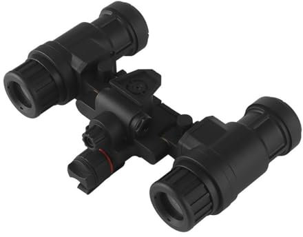 ZXLPHAZ Nachtsichtfernglas für Erwachsene, Helm AN/PVS31 Fernglas Nachtsichtbrille NVG Dummy-Modell Keine Funktion Mit grünem Licht für Jagd & Camping (BK 1)