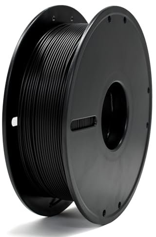 GEEETECH PLA Filament 1.75mm, PLA Schwarz, Filament PLA 0.5KG /Spool Für GEEETECH M1 3D Drucker