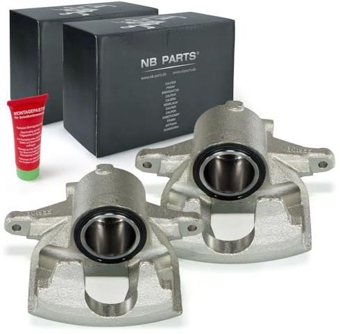 NB PARTS 2x Bremssattel Bremszange 54mm vorne | passend für Fiat 500 Doblo Punto Opel Corsa D S07