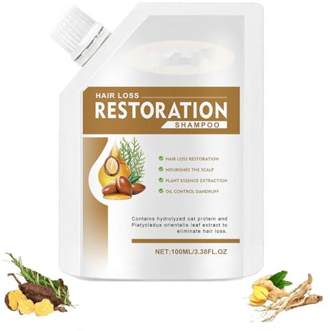 Remimpi Shampoo, Remimpi Anti-Haarausfall Shampoo, Haarshampoo Gegen Haarausfall, Remimpi Anti-Haarausfall-Behandlung, Haarwachstumsshampoo, Geeignet für alle Haartypen (100ml)