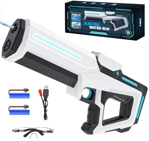 Wasserpistole Elektrisch,Automatische Wasserpistole,Automatische Spritzpistolen,Wasserpistole für Kinder Erwachsene,Electric Water Gun,für Strandparty Spielzeug