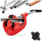 Eorleya Outil de Coupe de Tuyau de 1/8 à 2 Pouces avec Lame Supplémentaire - Outil de Coupe de Tube Professionnel - Coupe-Tube SharpRigid pour Galvanisé,