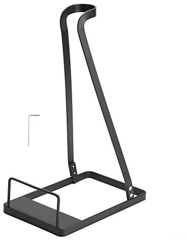 Fdit Vakuumreiniger -Standhalterhalterung, Tragbares Freistehendes Rack mit Pulverbeschichteter Eisenbasis Einfacher Baugruppe für Stickreiniger für V6 V7 V8 V10