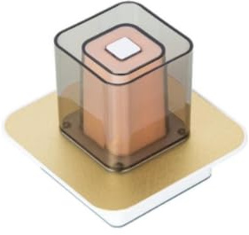 HSL – FIONA LED Tischlampe 2,5W I GOLD I Dimmbar – 12x12cm – Touchfunktion 3-Stufen Heligkeitsstufen & Flammeneffekt schaltbar – Moderne Wohnzimmerlampe – Für Schlafzimmer & Wohnbereich