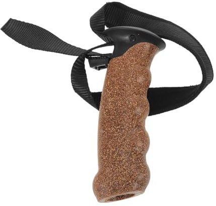 Gatuida Bâton de randonnée avec poignée en liège et dragonne - Poignée Ergonomique antidérapante pour randonnée et Ski en Plein air