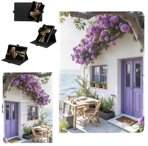 Case Compatible for HUION Kamvas Slate 13 Standalone Drawing 12.7 inch Tablet Case Cover [360-Degree Rotating Support][Hardened Edge Protection Against Drops] HBBS