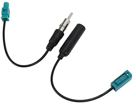 Aumotop Universeller Autoantennen-Adapter-Konverter mit Hoher Anpassungsfähigkeit für Stereoempfänger, ABS- und Kupfermaterial, Passend für Mercedes, die Installation auf Dem Autodach/Kotflügel