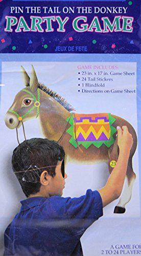 PARTYRama Stecknadel das Endstück auf der Esel Traditionell Kinder Partyspiel