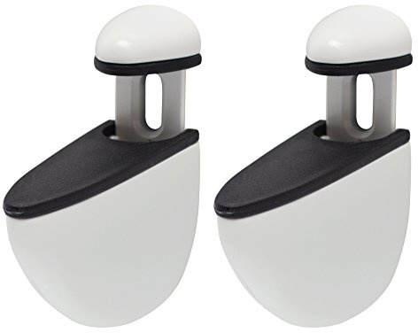 Duraline Select Matt | Regalträger Träger für Regalboards | 4-24 mm | weiss | 2 Stück