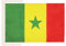 AZ FLAG - Drapeau Sénégal - 45x30 cm - Pavillon Sénégalais 100% Polyester Avec Deux Cordelettes - 20g