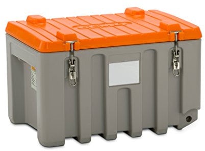 CEMO 10330 CEM Box, grau/orange, 150 L