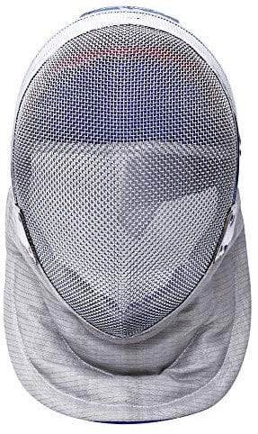 LEONARK Fechten Säbel Maske Fechten Helm CE 350N Zertifiziert National Grade Maske mit Schutztasche (Detachable Lining, M)