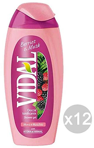 Set 12 VIDAL Doccia More E Muschio 250Ml 1228 Cura E Pulizia Del Corpo