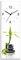 ARTLAND Wanddeko Wanduhr ohne Tickgeräusche Glas Funkuhr 20x60 cm Rechteckig Lautlos Asiatische Motive Zen Steine Spa Asia S7MF