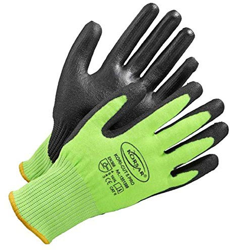 12 Paar KORSAR Kori-Cut 5 Grün Schnittschutzhandschuhe 8(M)