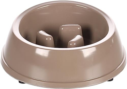 Flamingo Gamelle Anti Glouton Chien Gamelle d'alimentation Lente - Base Antidérapante - Favorise Une Alimentation Saine Et Une Digestion Lente - 14x5 cm - 225ML