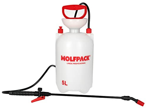 WOLFPACK LINEA PROFESIONAL Sulfatadora Manual 5 Litros, Pulverizador Presion Previa, Mochila De Presion, Pulverizador Espalda, Mochila Pulverizador,