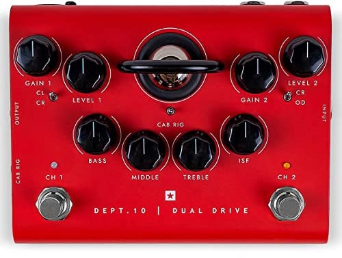 Blackstar Dept.10 Dual Drive Electric Guitar Valve Effects Pedal