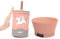 Zak Designs Mighty Mug Kinder-Geschirr-Set enthält auslaufsicheren Kunststoffbecher und mächtige Schüssel mit kippsicherem Boden, hergestellt aus langlebigen und BPA-freien Materialien (284 ml,