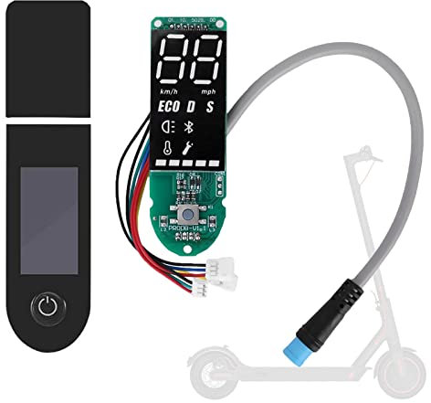 Umelee Tablero de Patinete Eléctrico X-i-a-o-mi Pro, Placa de Circuito Bluetooth y Kit de Cubierta de Pantalla para Patinete Xiao-mi, Accesorio para Patinete Eléctrico