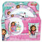 p:os 35808 Gabbys Dollhouse - Frühstücksset, 3 teiliges Geschirrset mit Teller, Schüssel und Becher, Kindergeschirr aus Kunststoff, spülmaschinen-/mikrowellengeeignet