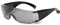 Gafas de seguridad antiarañazos, gafas protectoras transparentes y tintadas, accesorios de protección ocular para el trabajo (negro)