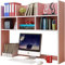 ZUMAHA Lagerregal Schreibtisch-Bücherregal aus Holz, Kleiner Schreibtischregal-Organizer mit Ebenen, einfacher Stil, geeignet für das Studium, der Beste Begleiter für den Schreibtisch Multifunktion