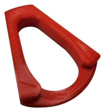 Gioco maniglia staffa connettore per Legion Go,Supporto per impugnatura a mano linker supporto di supporto per controller di gioco a forma di triangolo accessori per gamepad (rosso)