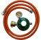 Tevex Schlauch 1,5m/50mbar Regler mit Manometer